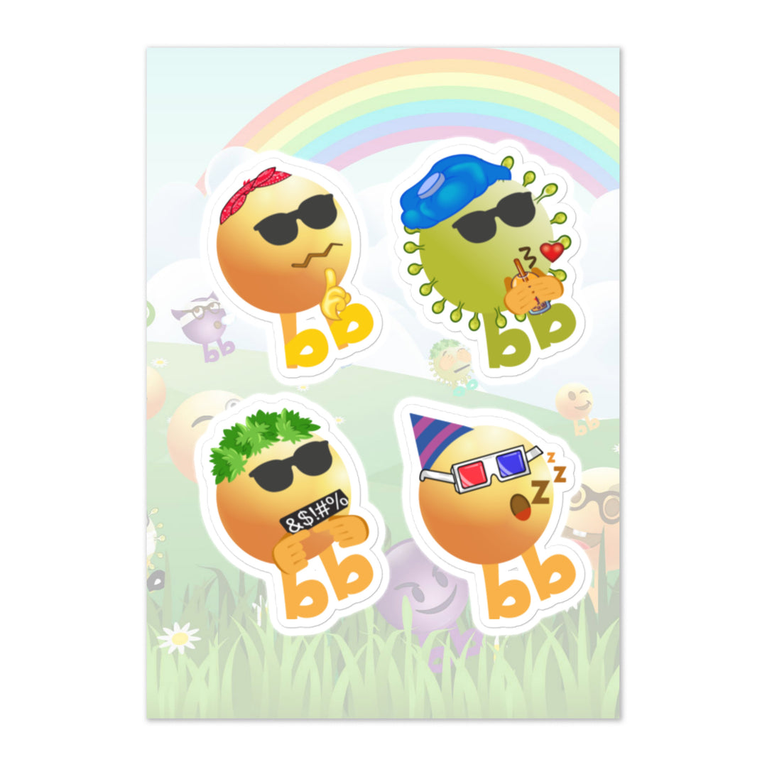 Megabb PaPa Stickers - Emojibb