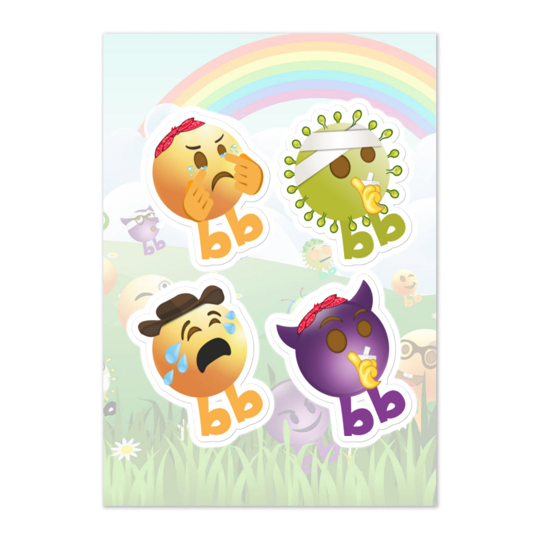Megabb PaPa Stickers - Emojibb