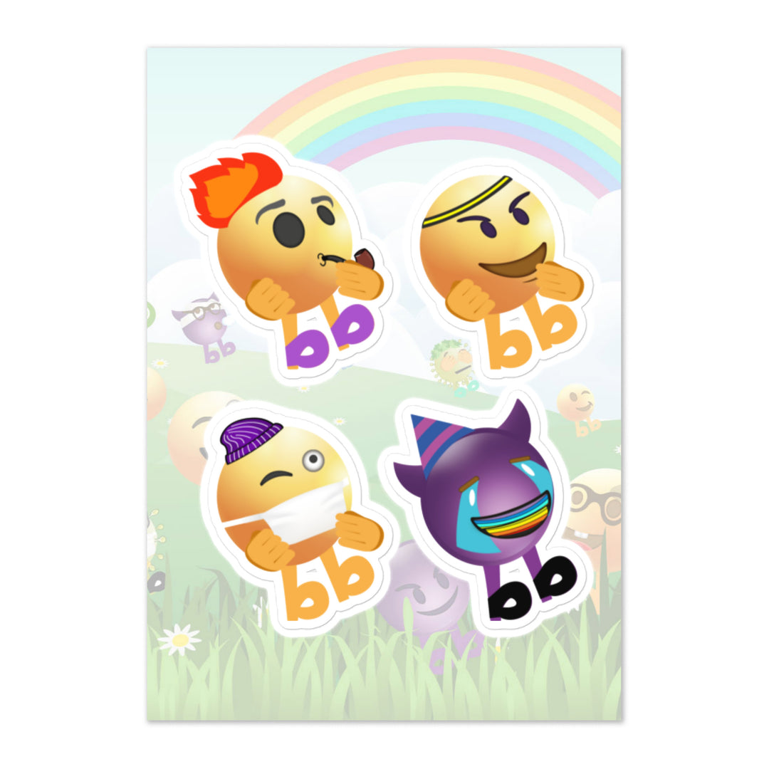 Megabb PaPa Stickers - Emojibb