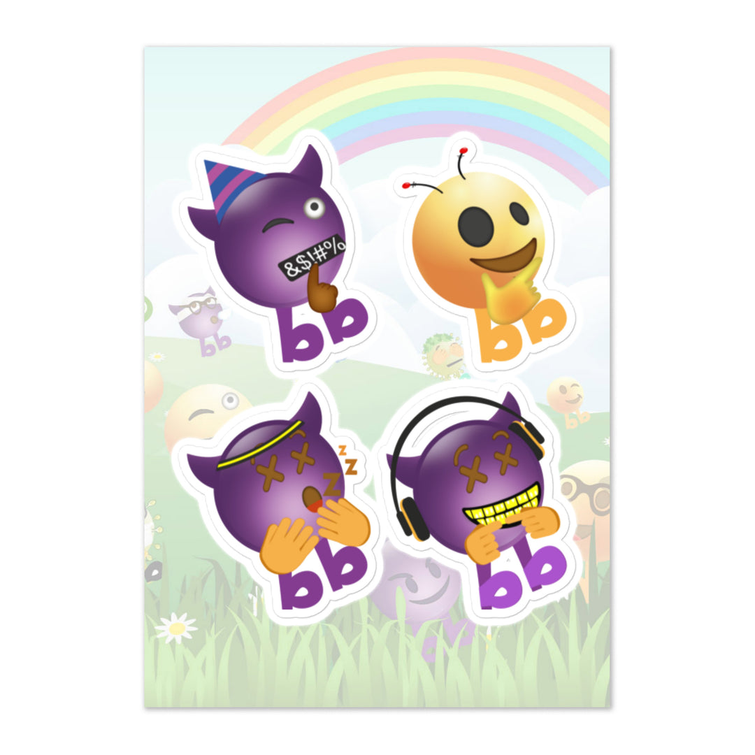 Megabb PaPa Stickers - Emojibb