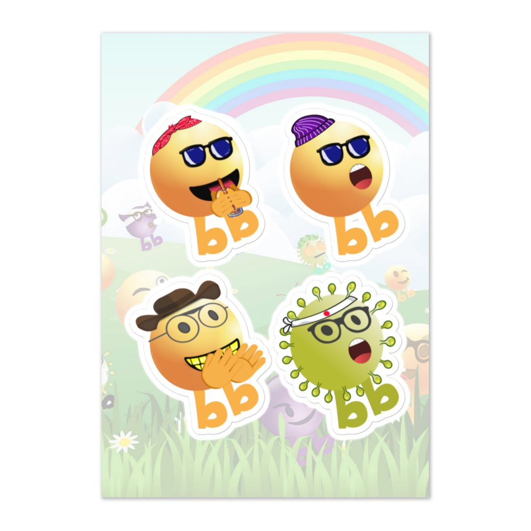 Megabb PaPa Stickers - Emojibb