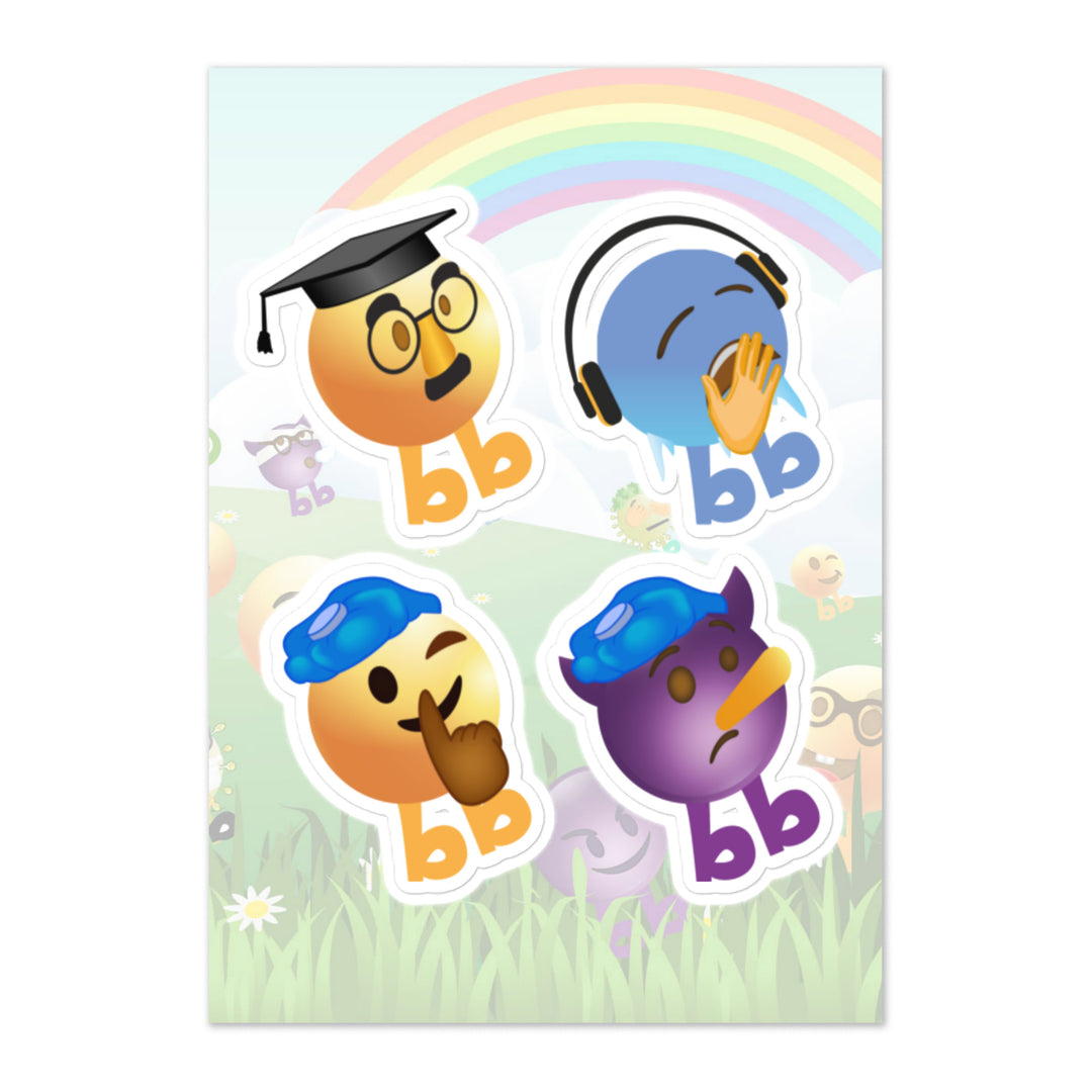 Megabb PaPa Stickers - Emojibb