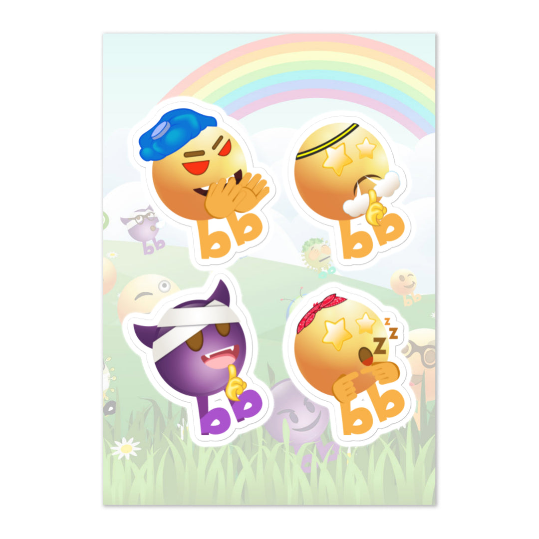 Megabb PaPa Stickers - Emojibb