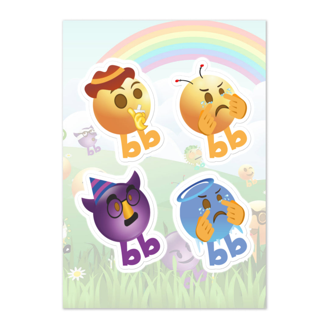 Megabb PaPa Stickers - Emojibb
