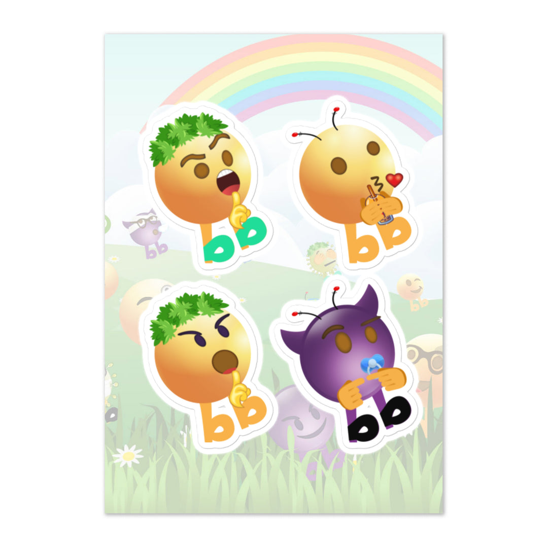 Megabb PaPa Stickers - Emojibb