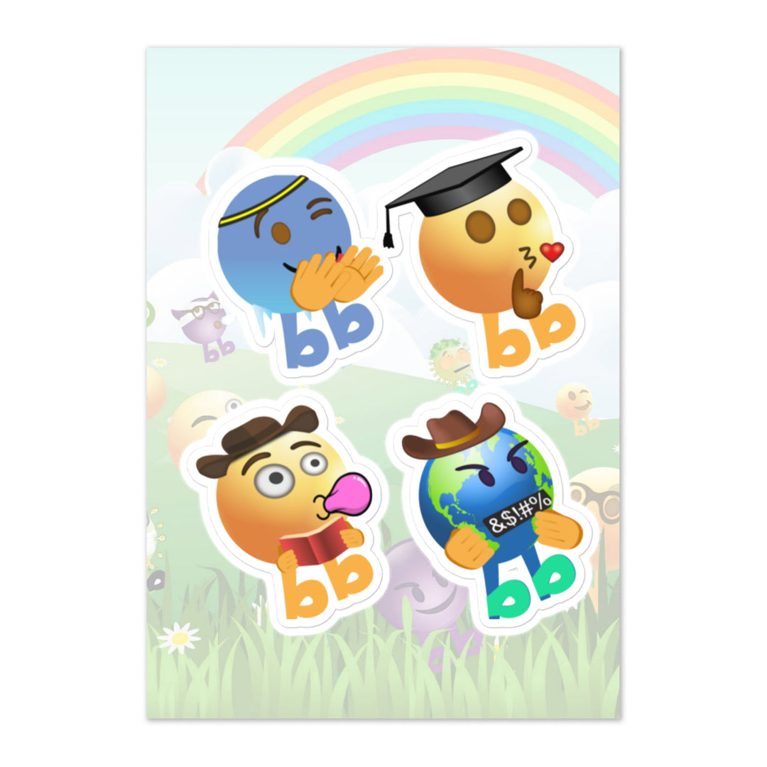 Megabb PaPa Stickers - Emojibb
