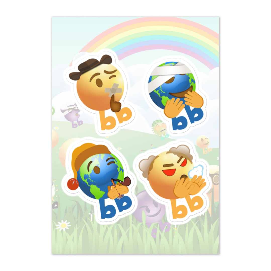 Megabb PaPa Stickers - Emojibb