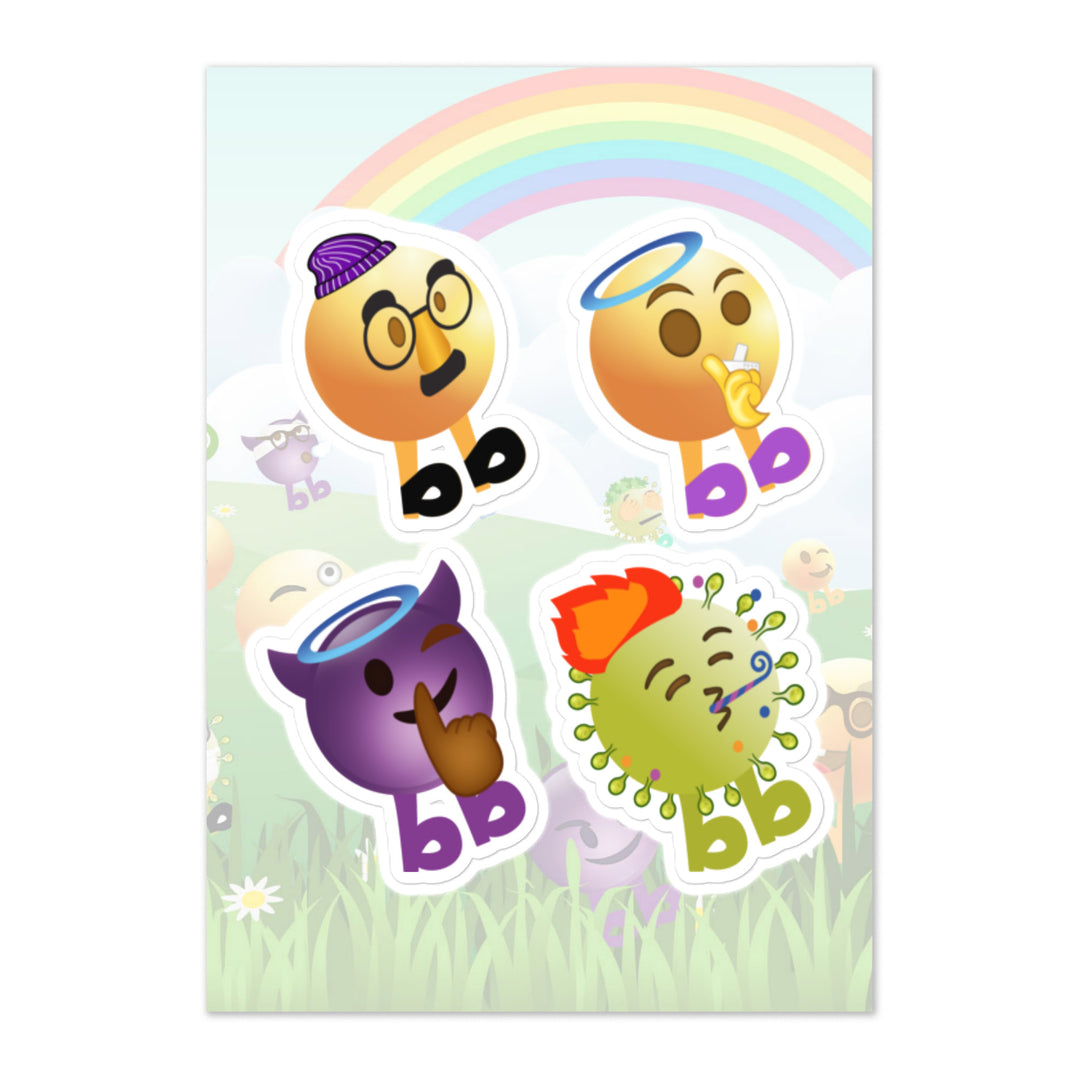 Megabb PaPa Stickers - Emojibb