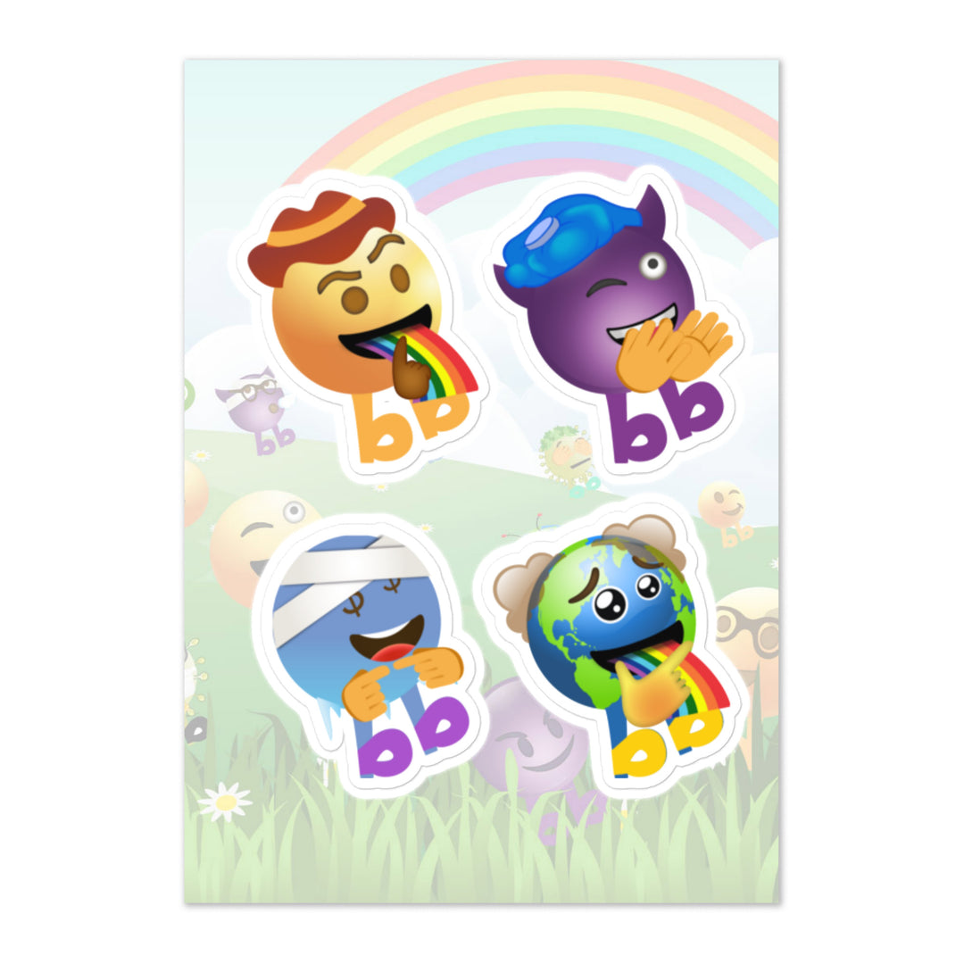 Megabb PaPa Stickers - Emojibb