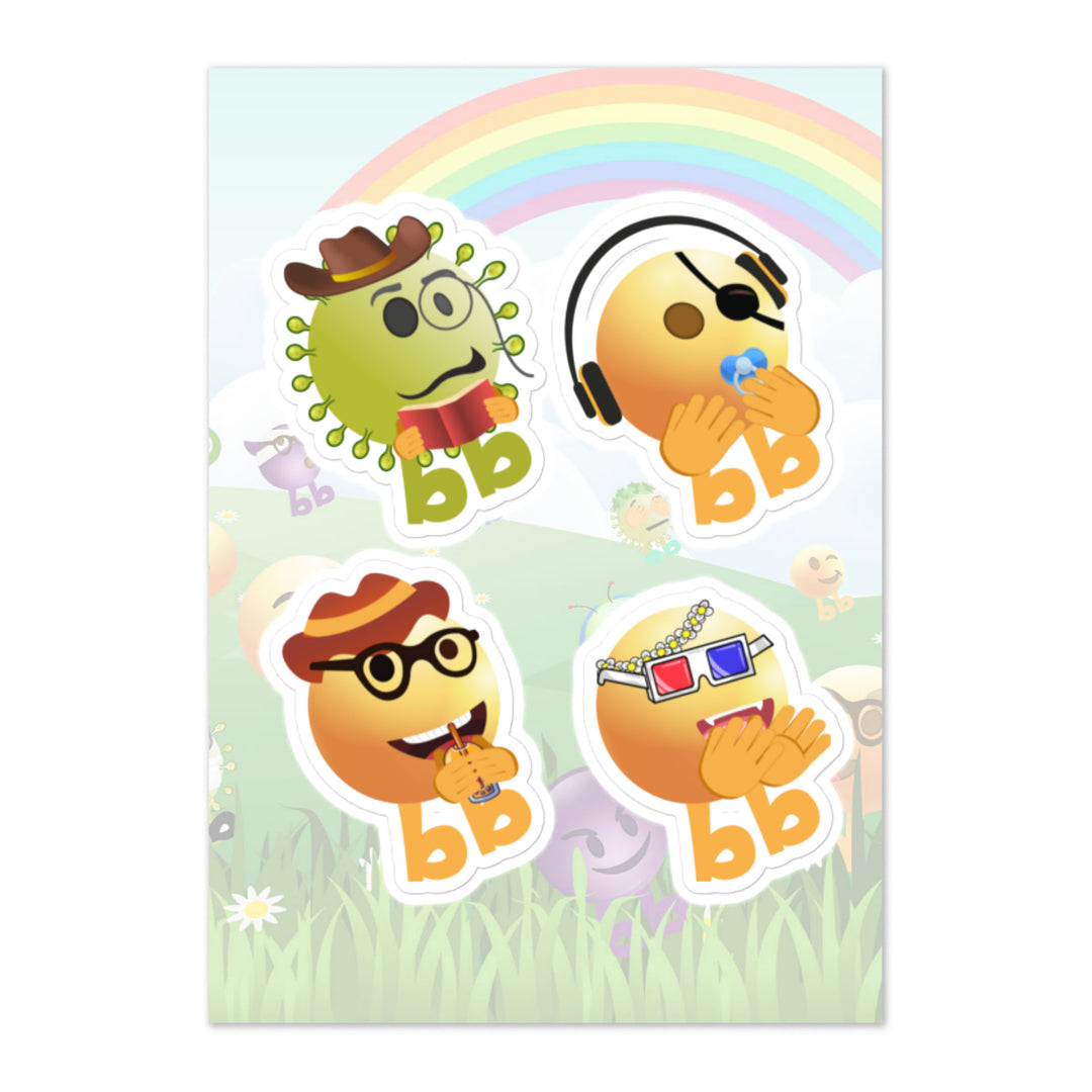 Megabb PaPa Stickers - Emojibb