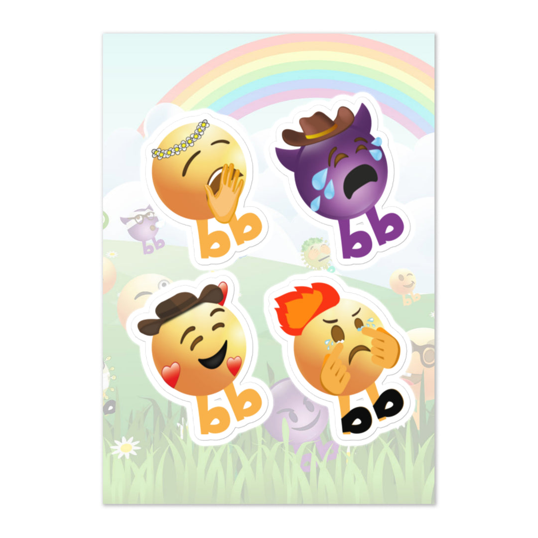 Megabb PaPa Stickers - Emojibb