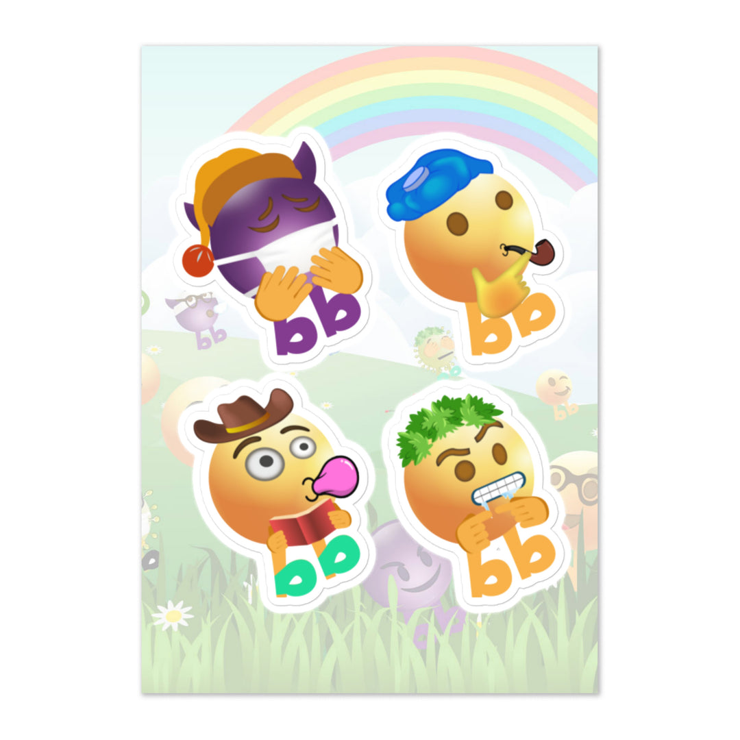 Megabb PaPa Stickers - Emojibb