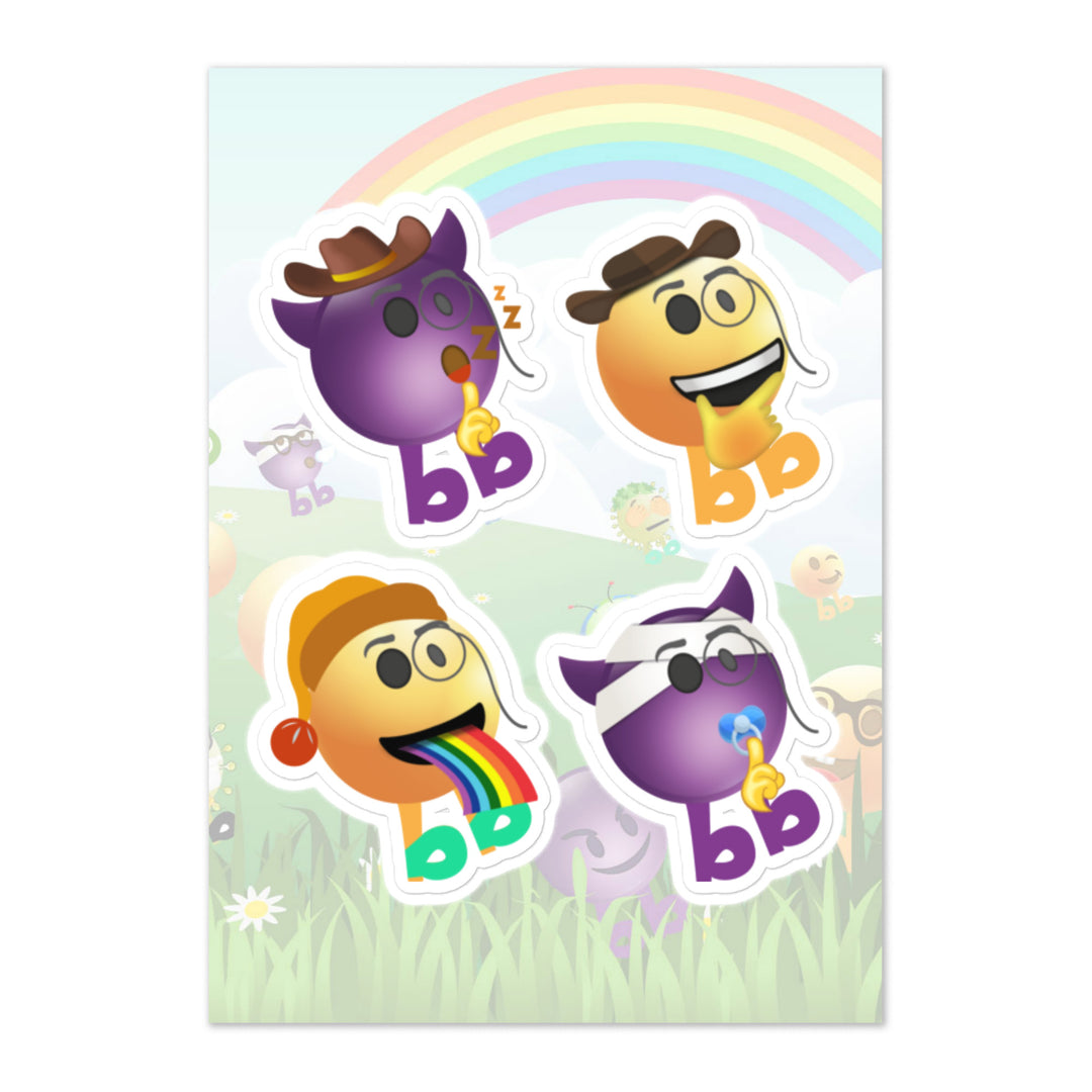 Megabb PaPa Stickers - Emojibb