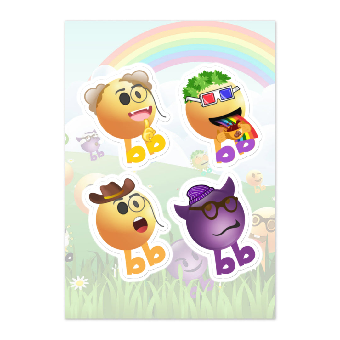 Megabb PaPa Stickers - Emojibb