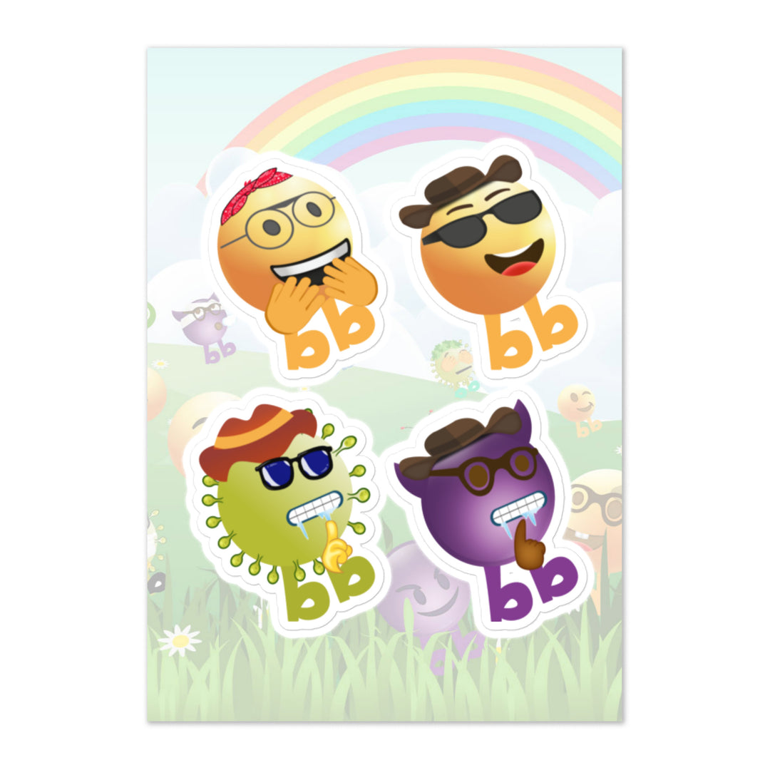 Megabb PaPa Stickers - Emojibb
