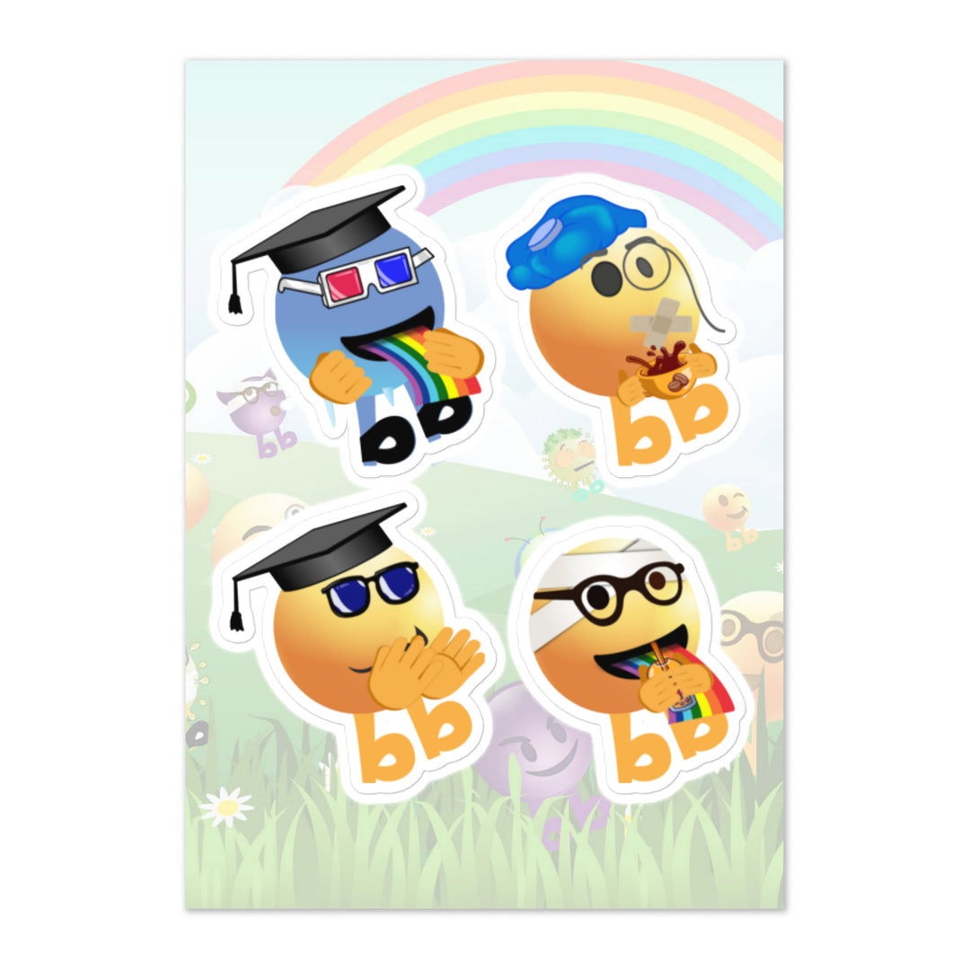 Megabb PaPa Stickers - Emojibb