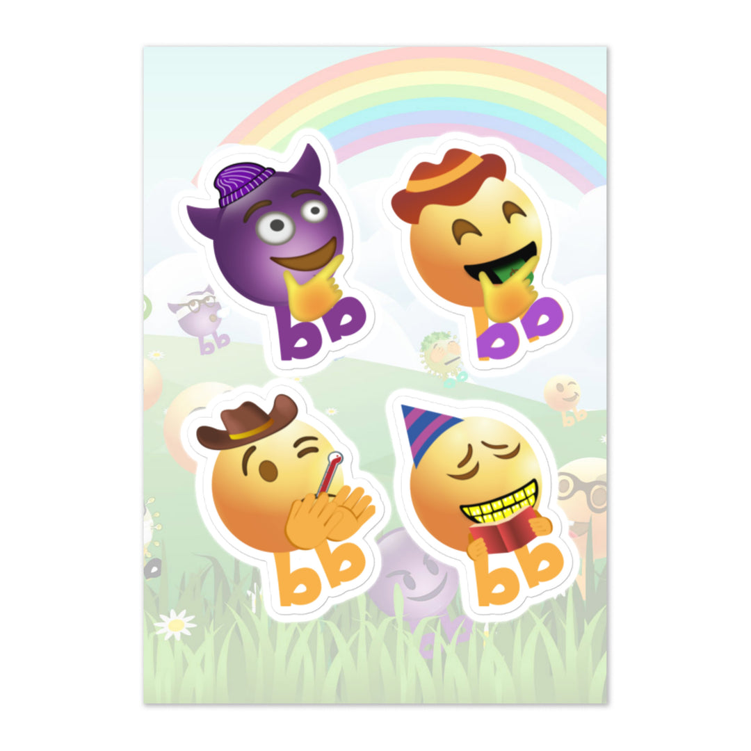 Megabb PaPa Stickers - Emojibb