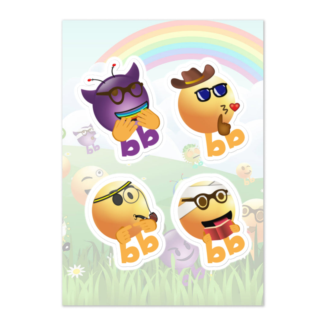 Megabb PaPa Stickers - Emojibb