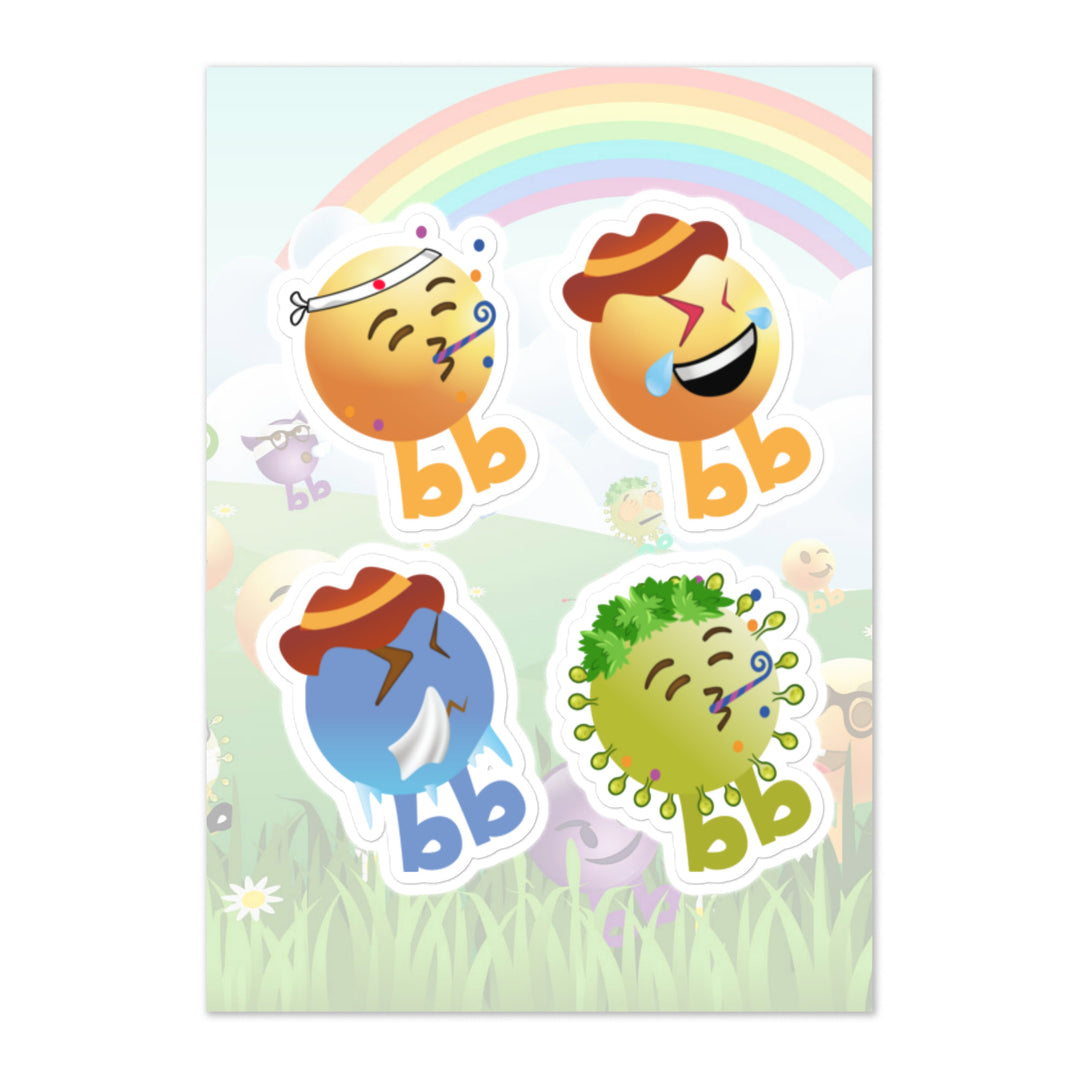 Megabb PaPa Stickers - Emojibb