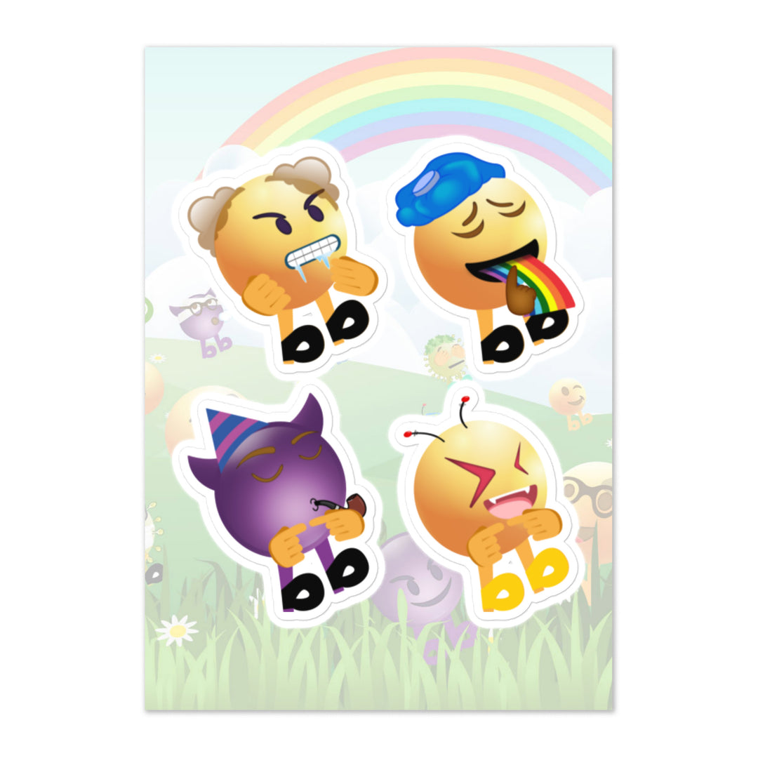 Megabb PaPa Stickers - Emojibb