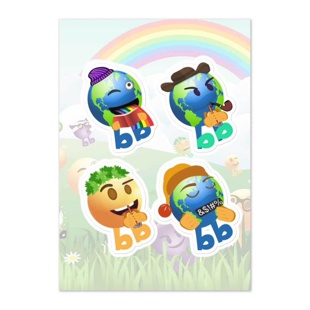 Megabb PaPa Stickers - Emojibb