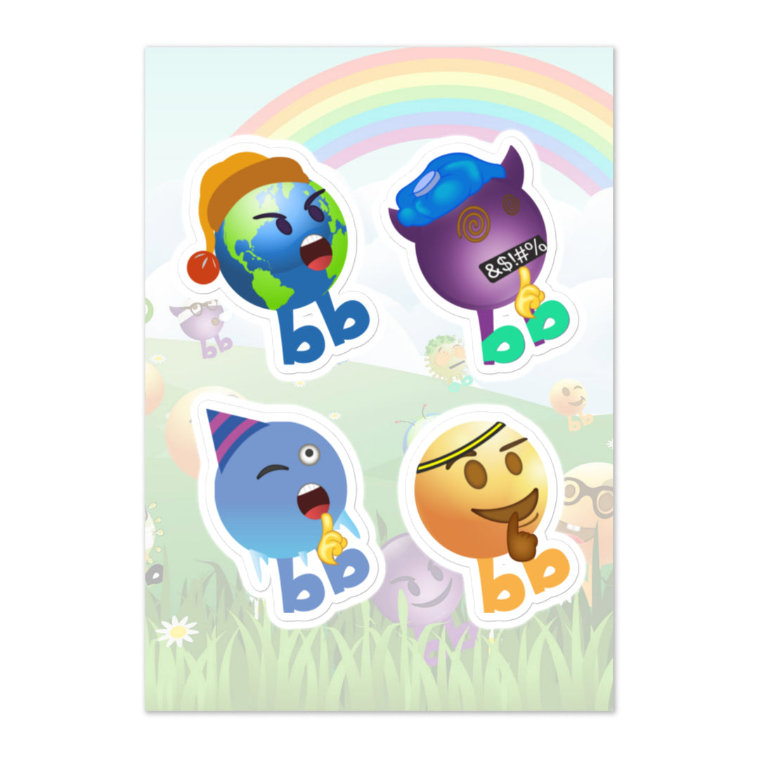 Megabb PaPa Stickers - Emojibb
