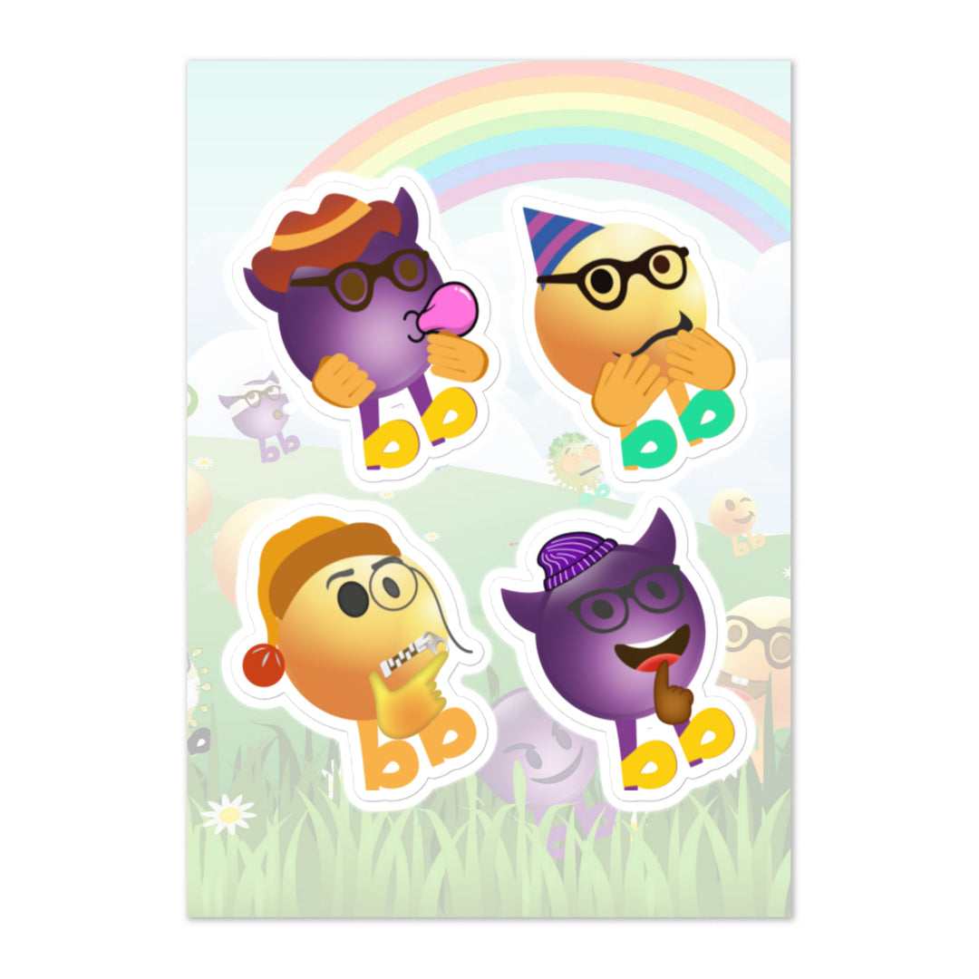 Megabb PaPa Stickers - Emojibb