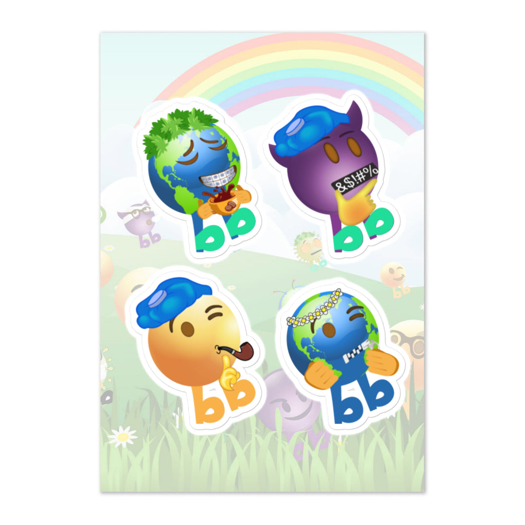 Megabb PaPa Stickers - Emojibb