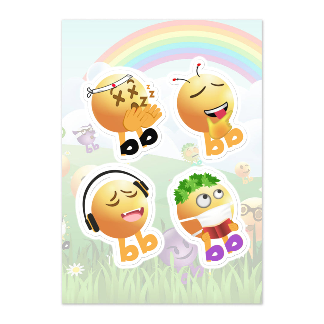 Megabb PaPa Stickers - Emojibb