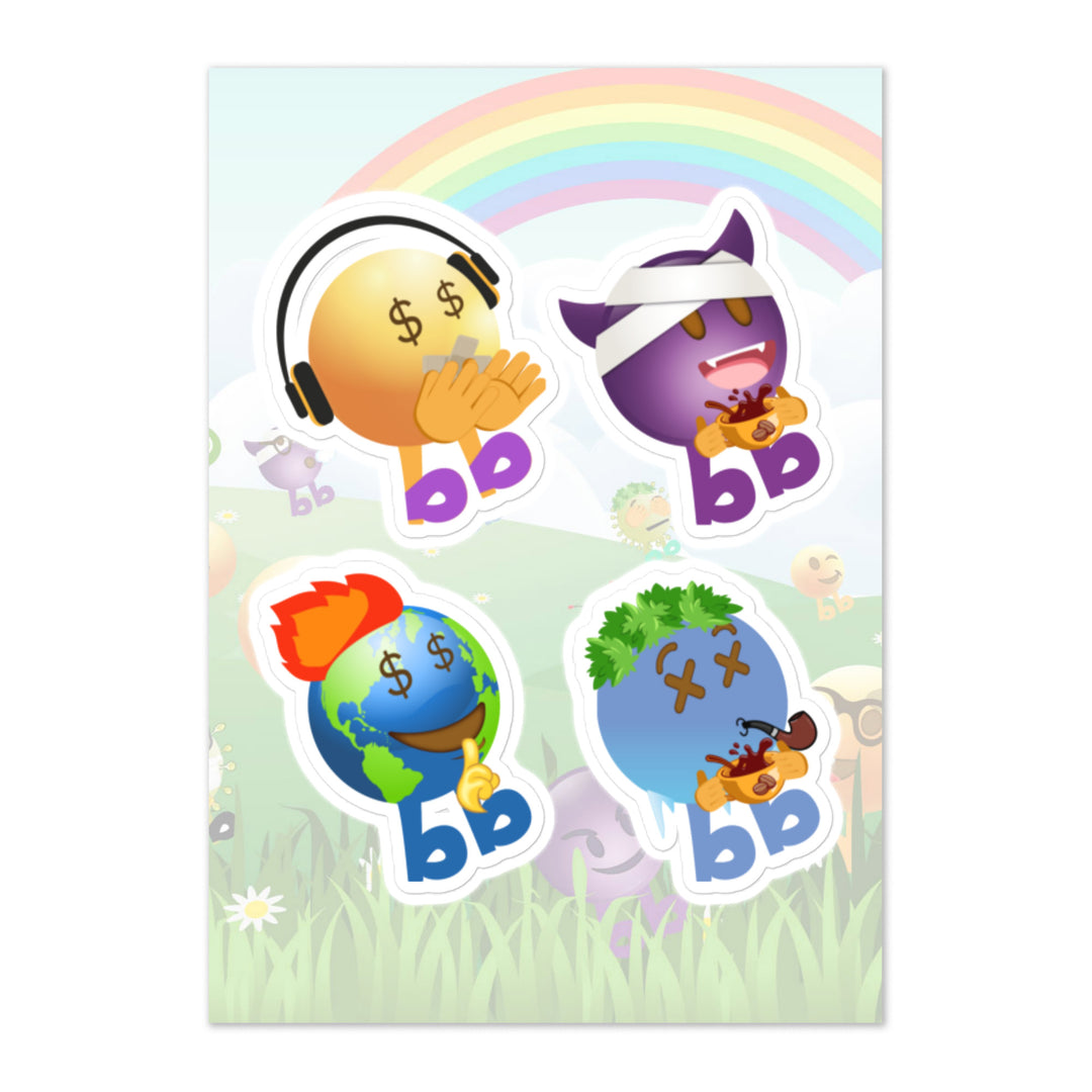 Megabb PaPa Stickers - Emojibb