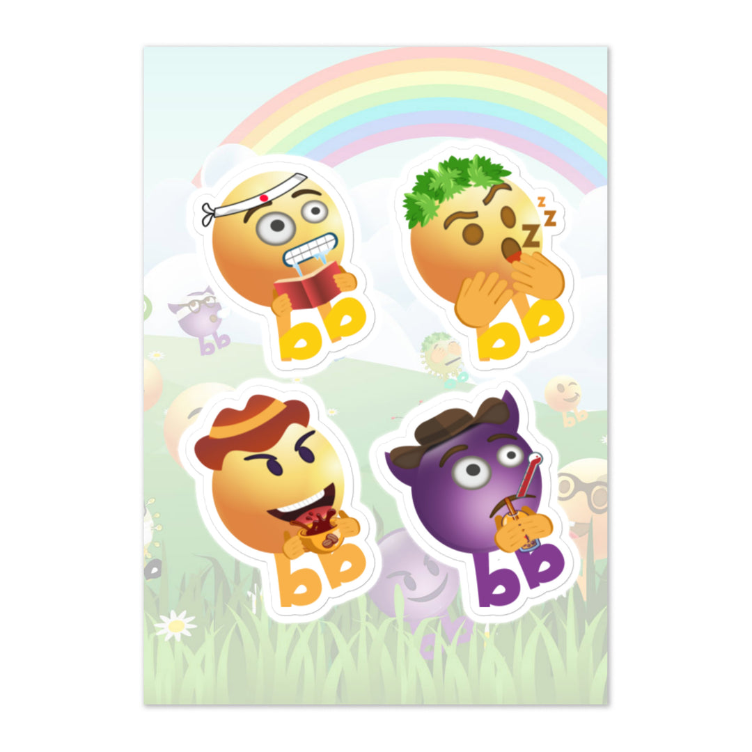 Megabb PaPa Stickers - Emojibb