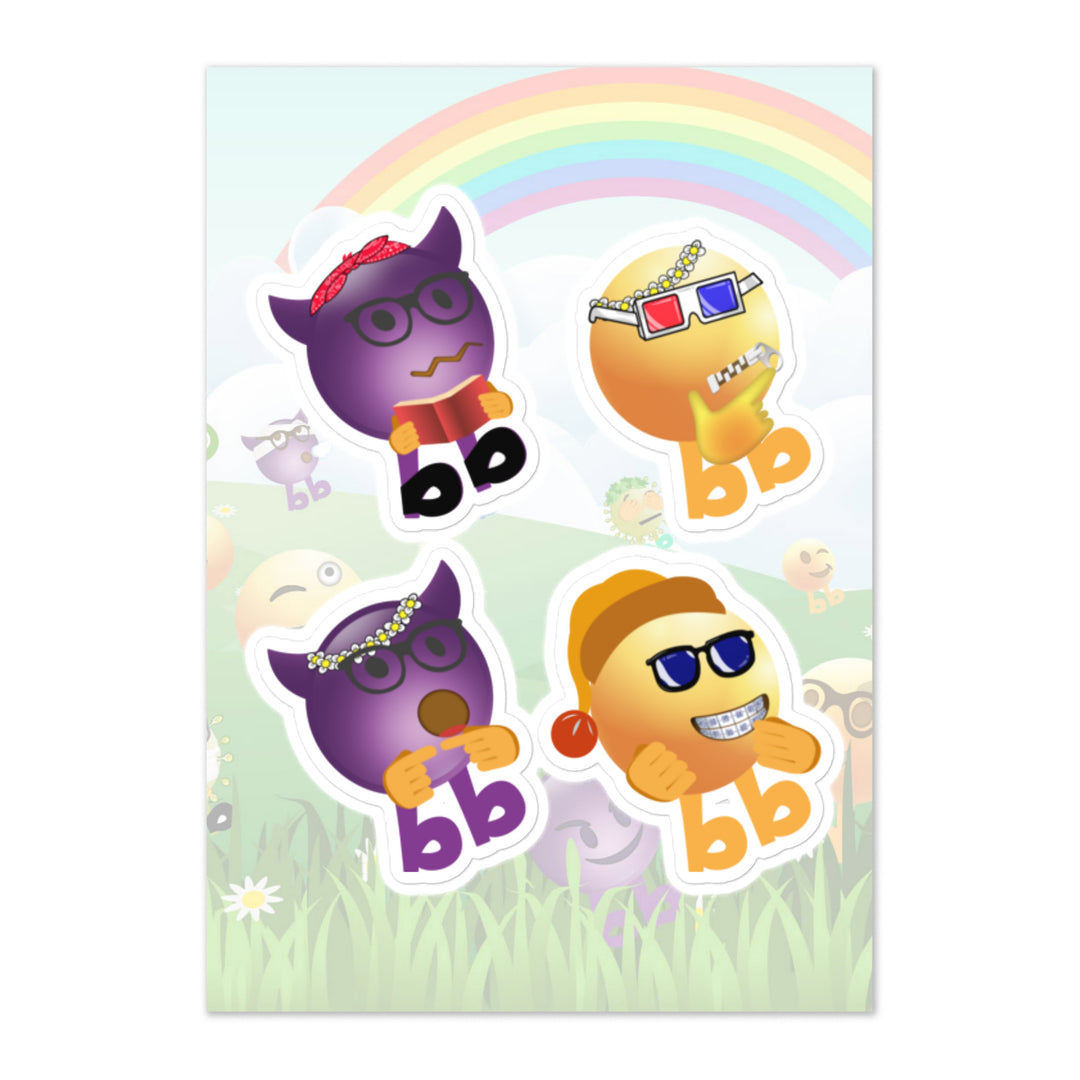 Megabb PaPa Stickers - Emojibb