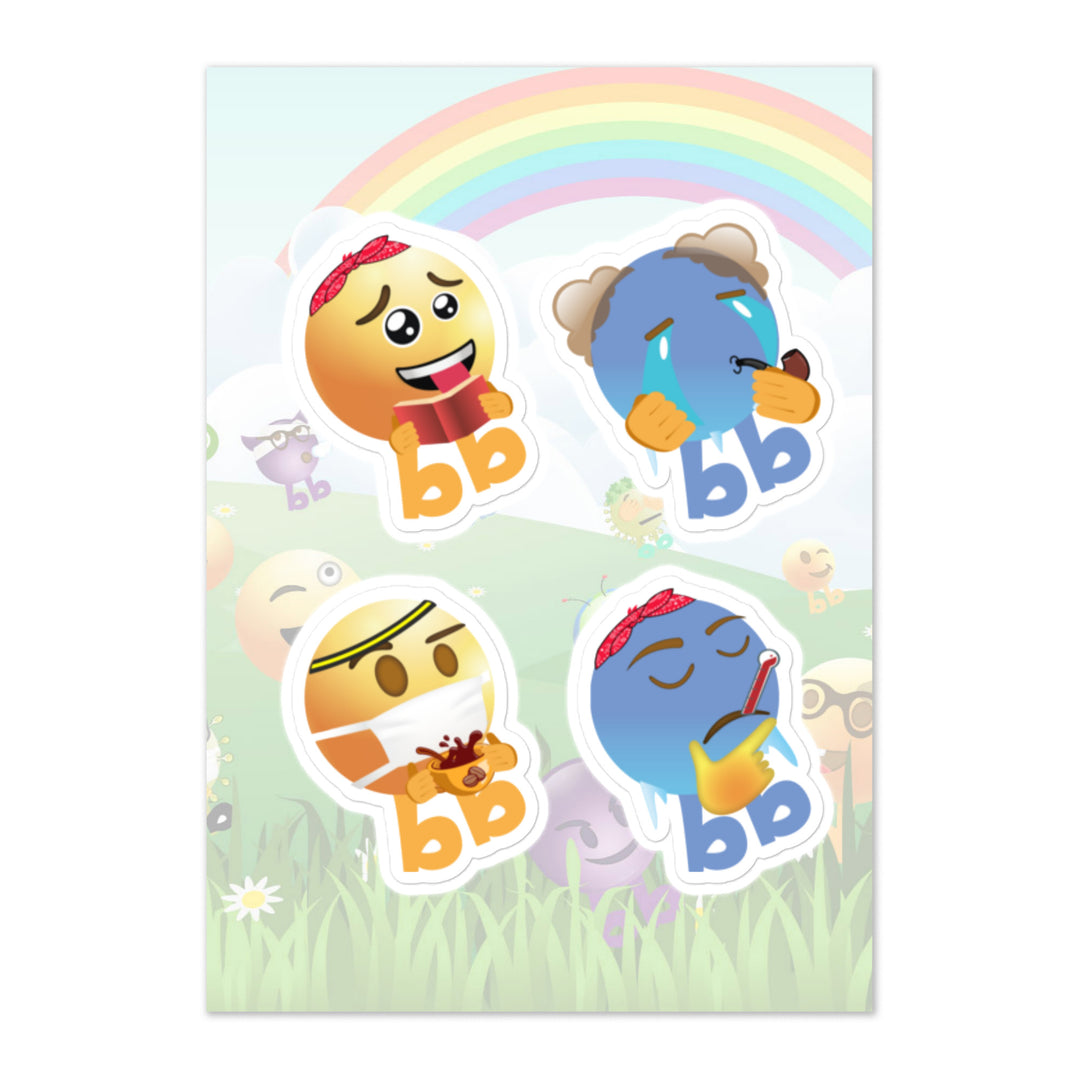 Megabb PaPa Stickers - Emojibb