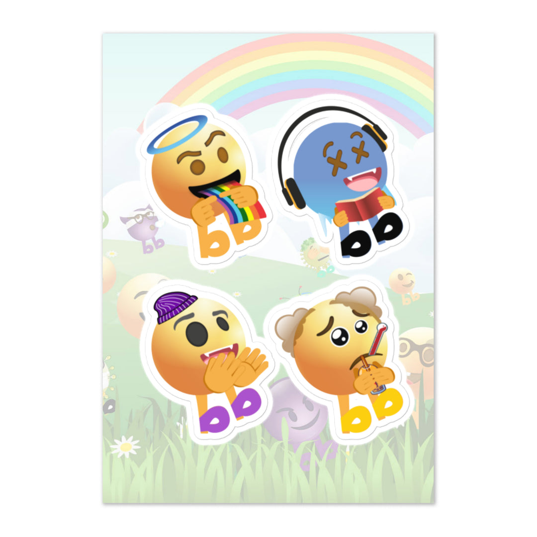 Megabb PaPa Stickers - Emojibb