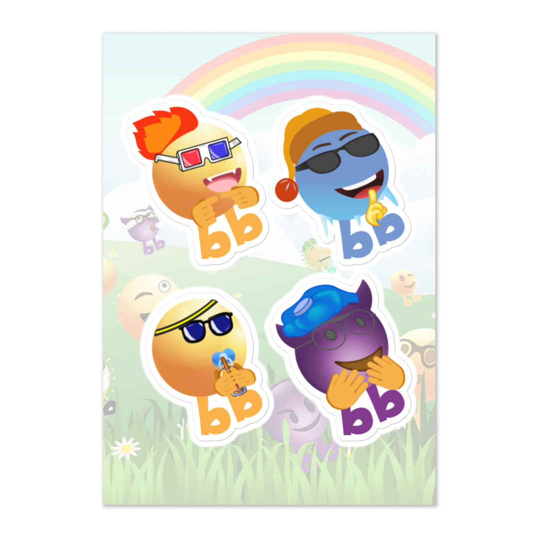 Megabb PaPa Stickers - Emojibb