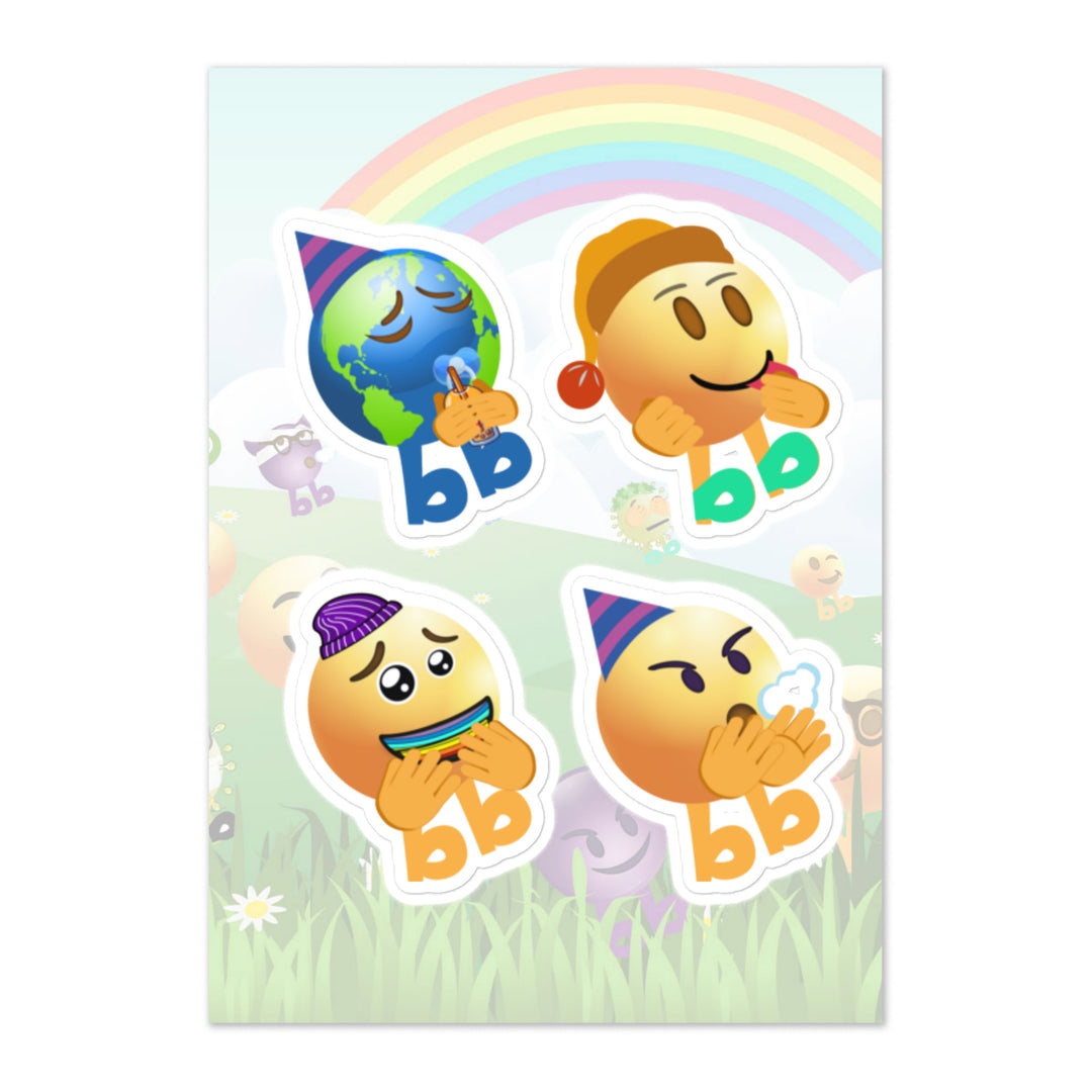 Megabb PaPa Stickers - Emojibb
