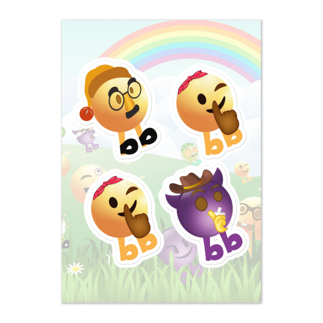 Megabb PaPa Stickers - Emojibb