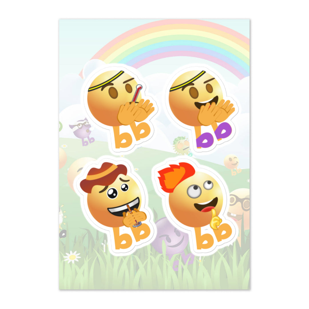 Megabb PaPa Stickers - Emojibb
