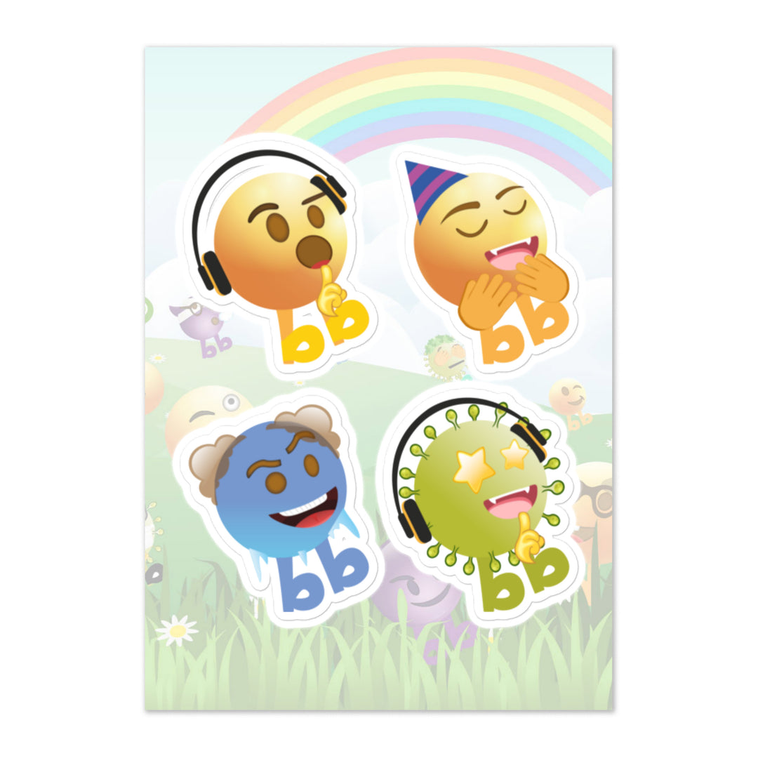 Megabb PaPa Stickers - Emojibb