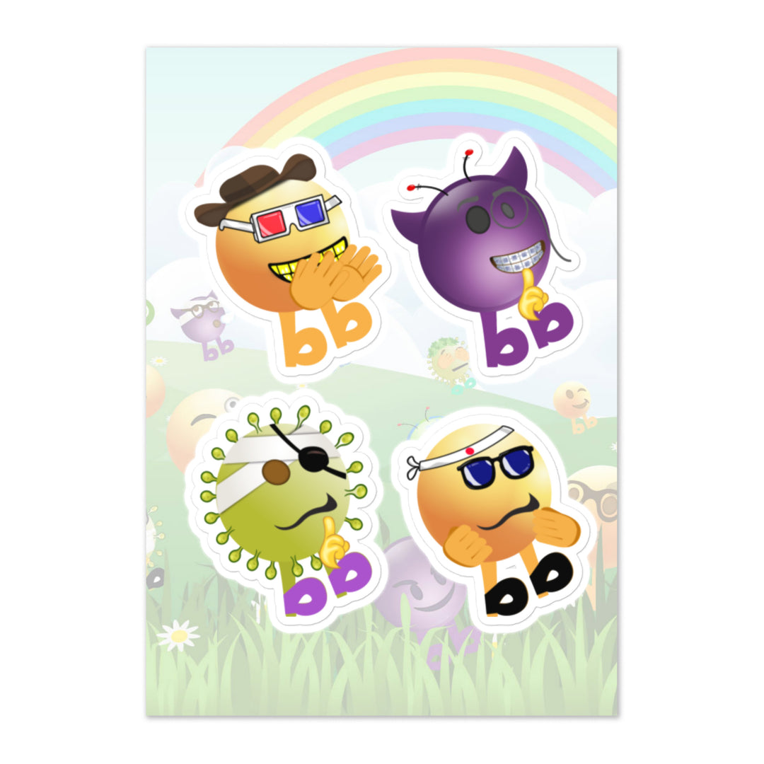 Megabb PaPa Stickers - Emojibb