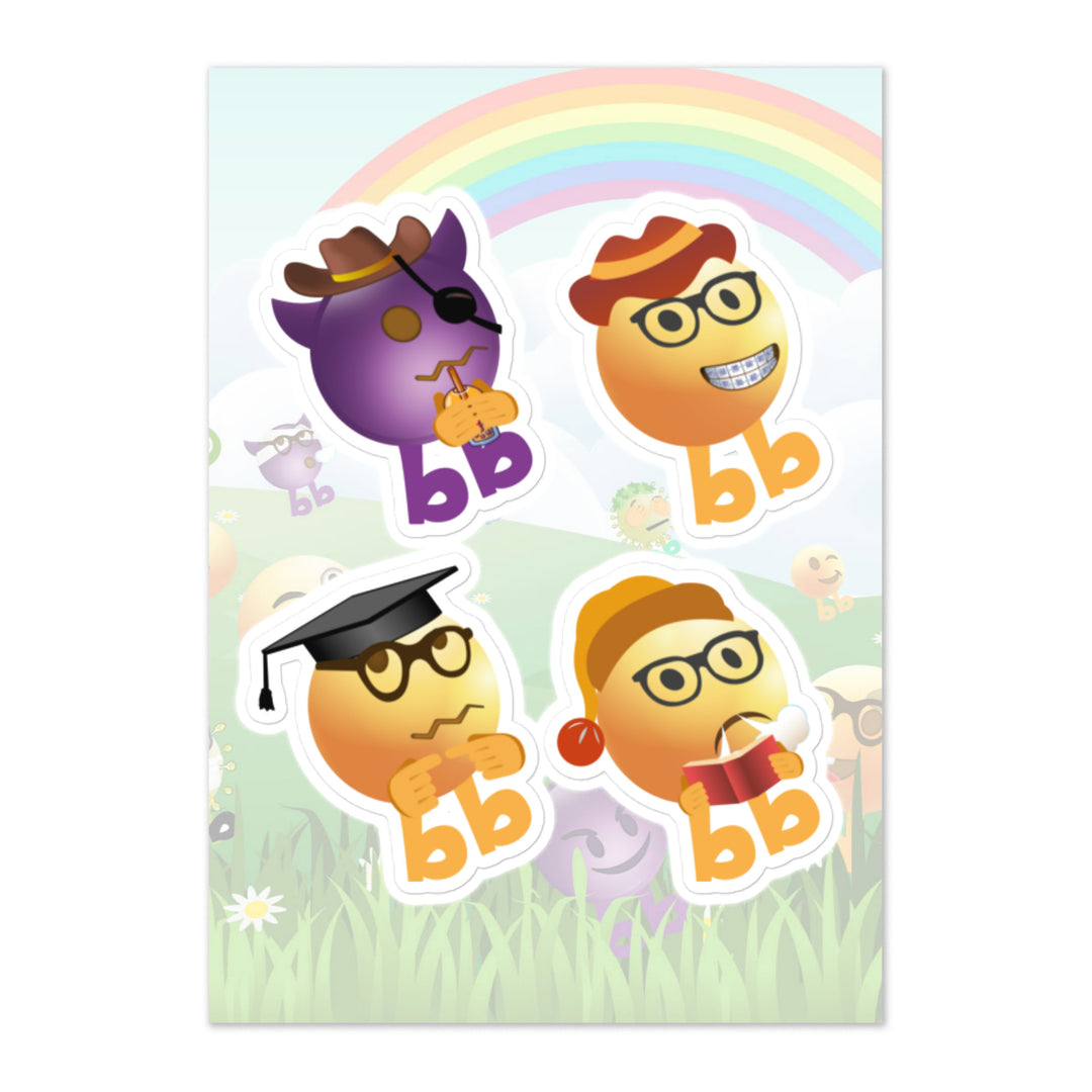 Megabb PaPa Stickers - Emojibb