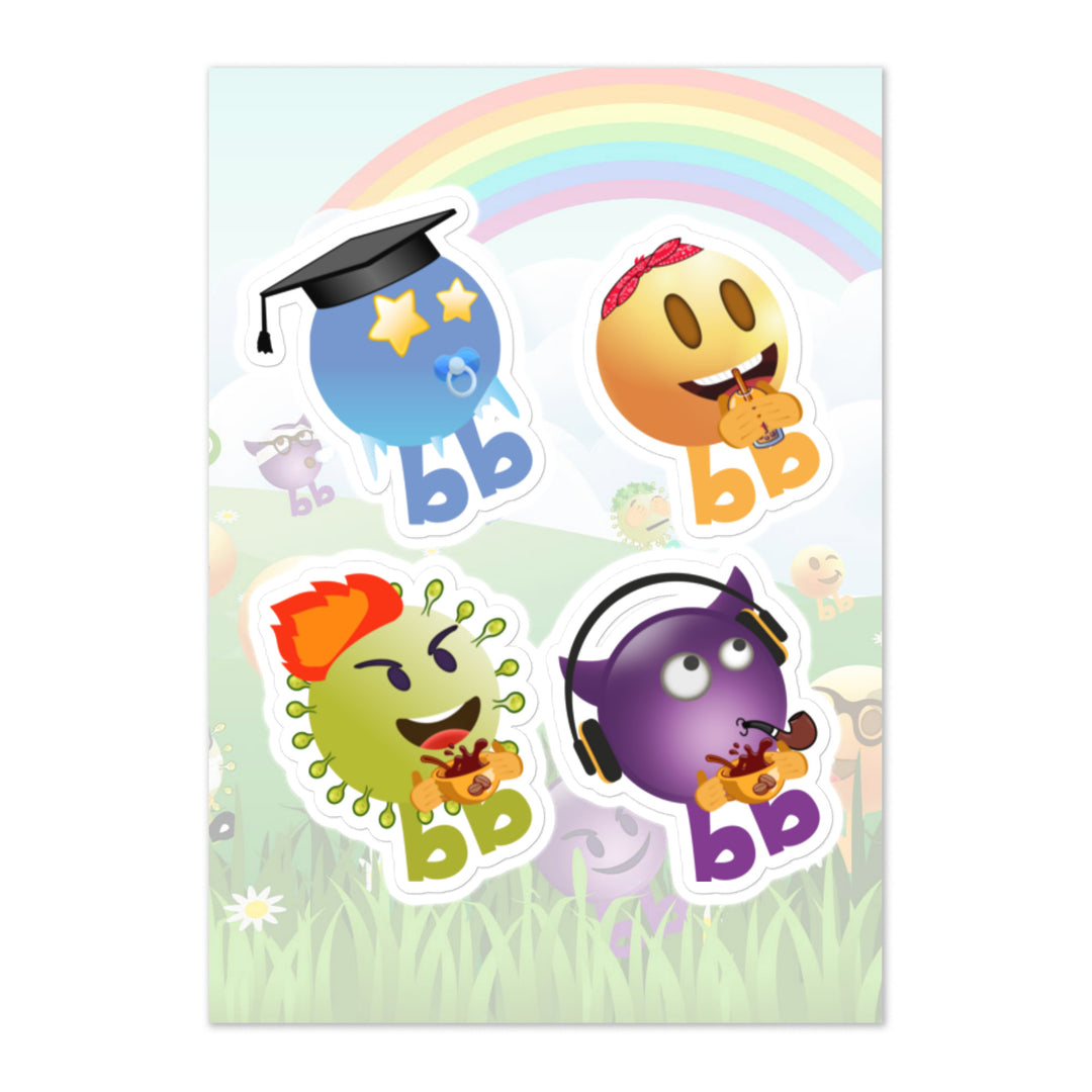 Megabb PaPa Stickers - Emojibb
