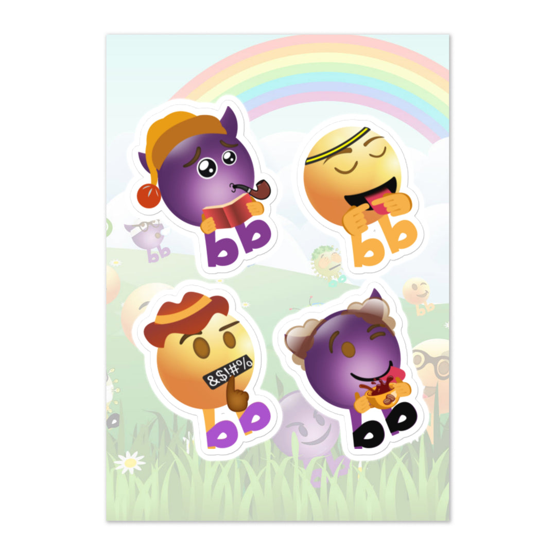Megabb PaPa Stickers - Emojibb