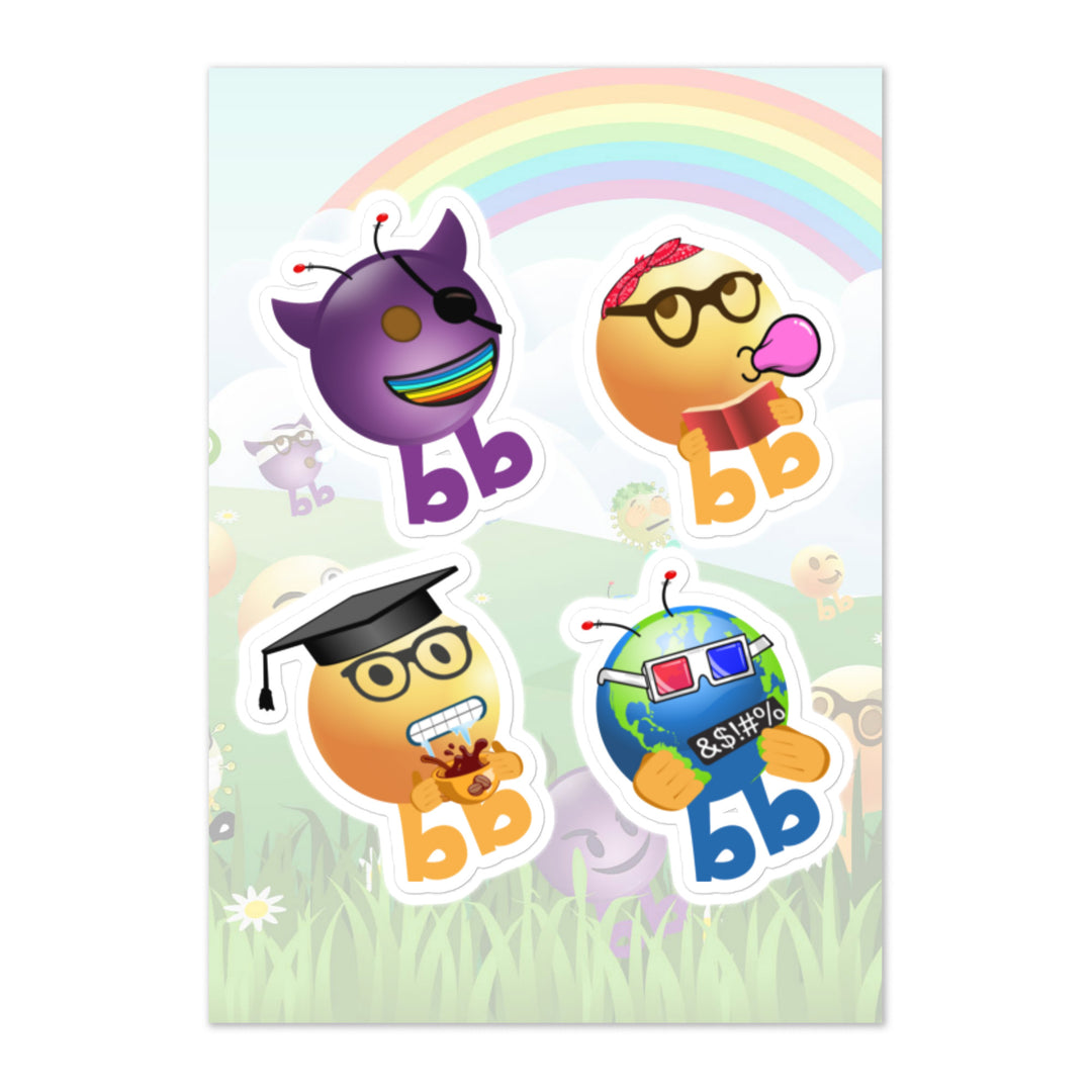 Megabb PaPa Stickers - Emojibb