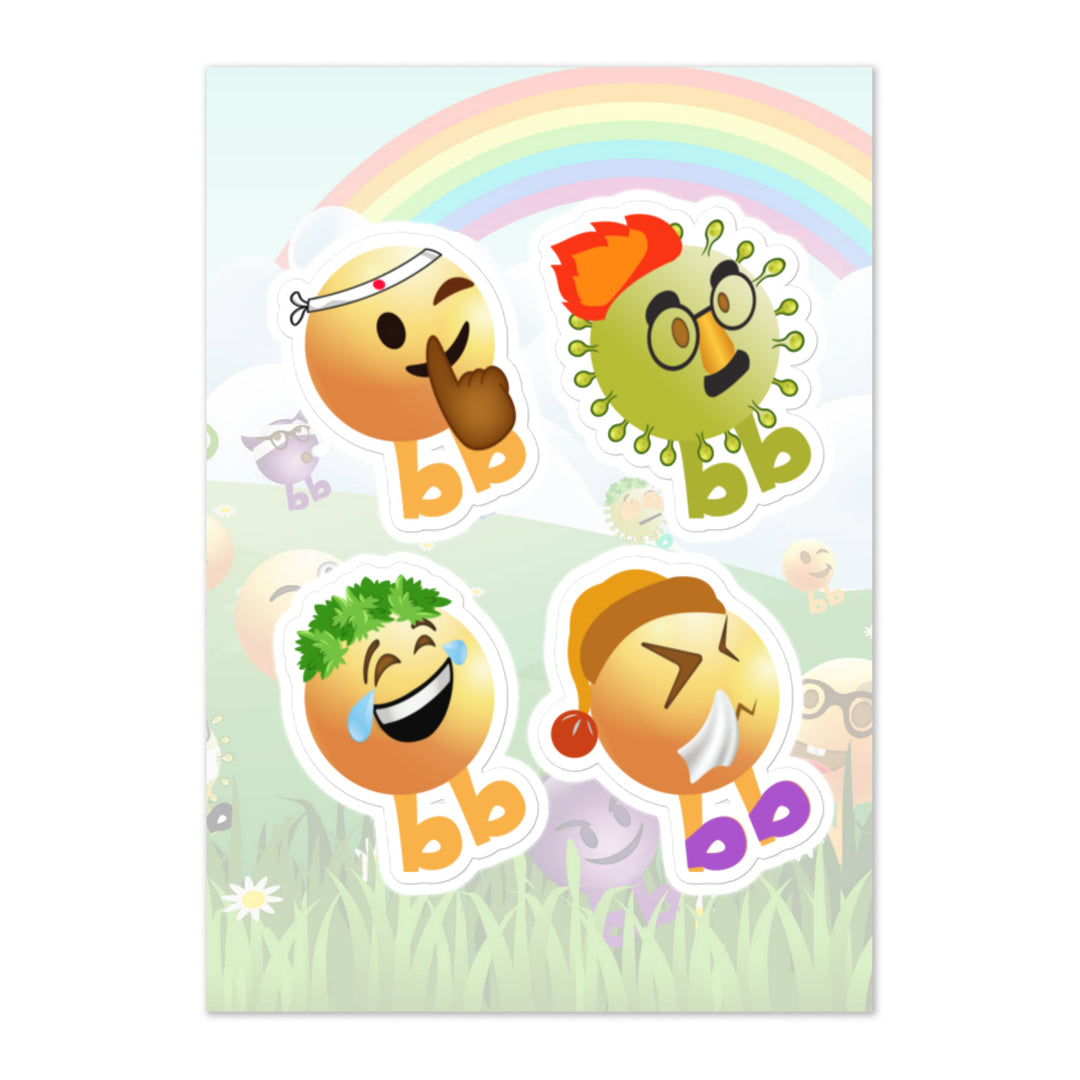 Megabb PaPa Stickers - Emojibb