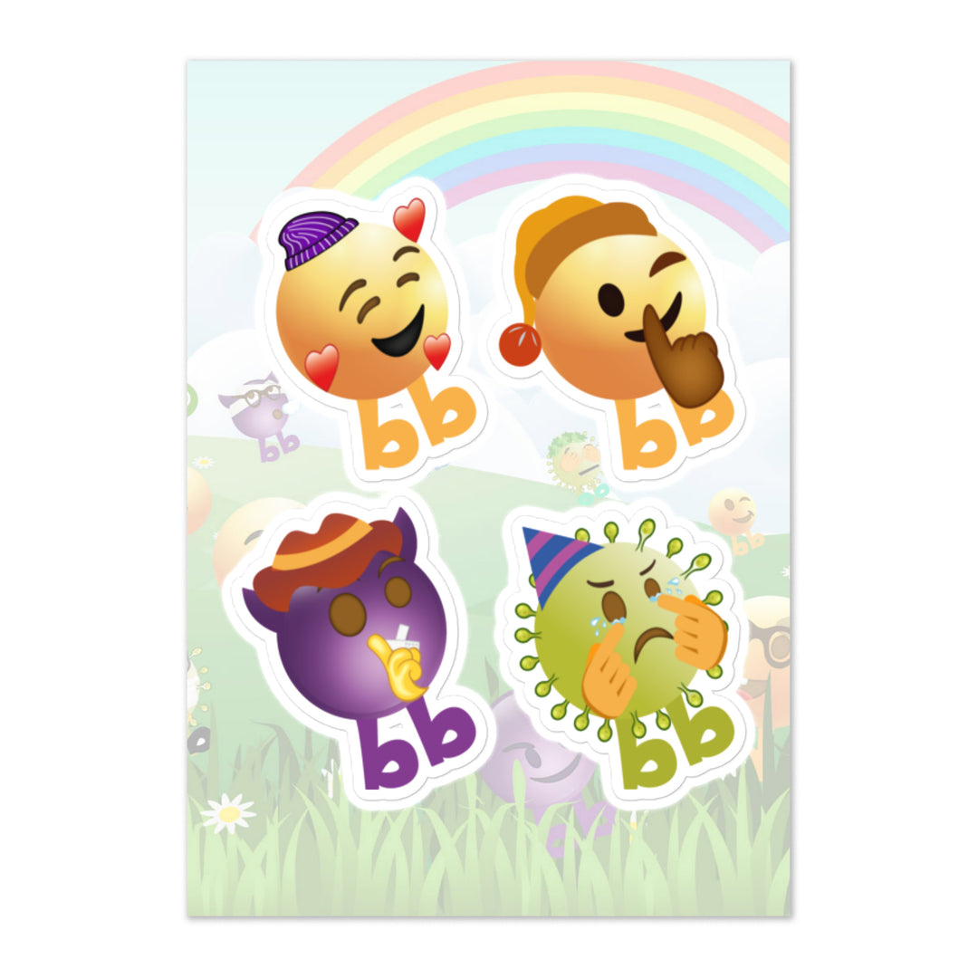 Megabb PaPa Stickers - Emojibb