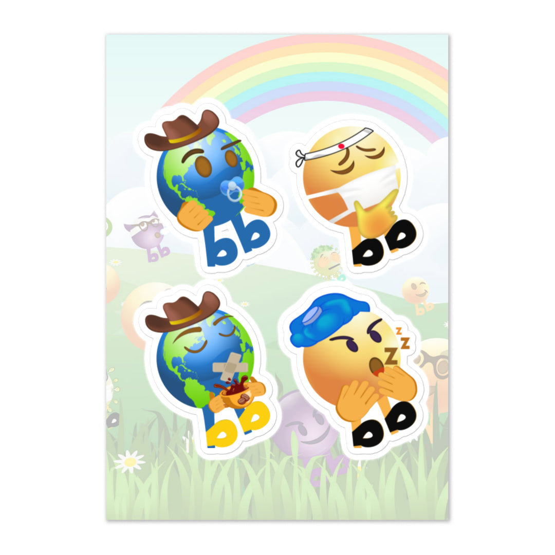 Megabb PaPa Stickers - Emojibb