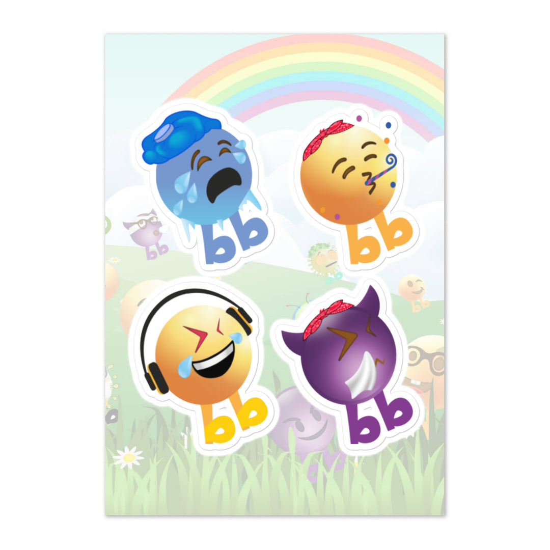 Megabb PaPa Stickers - Emojibb