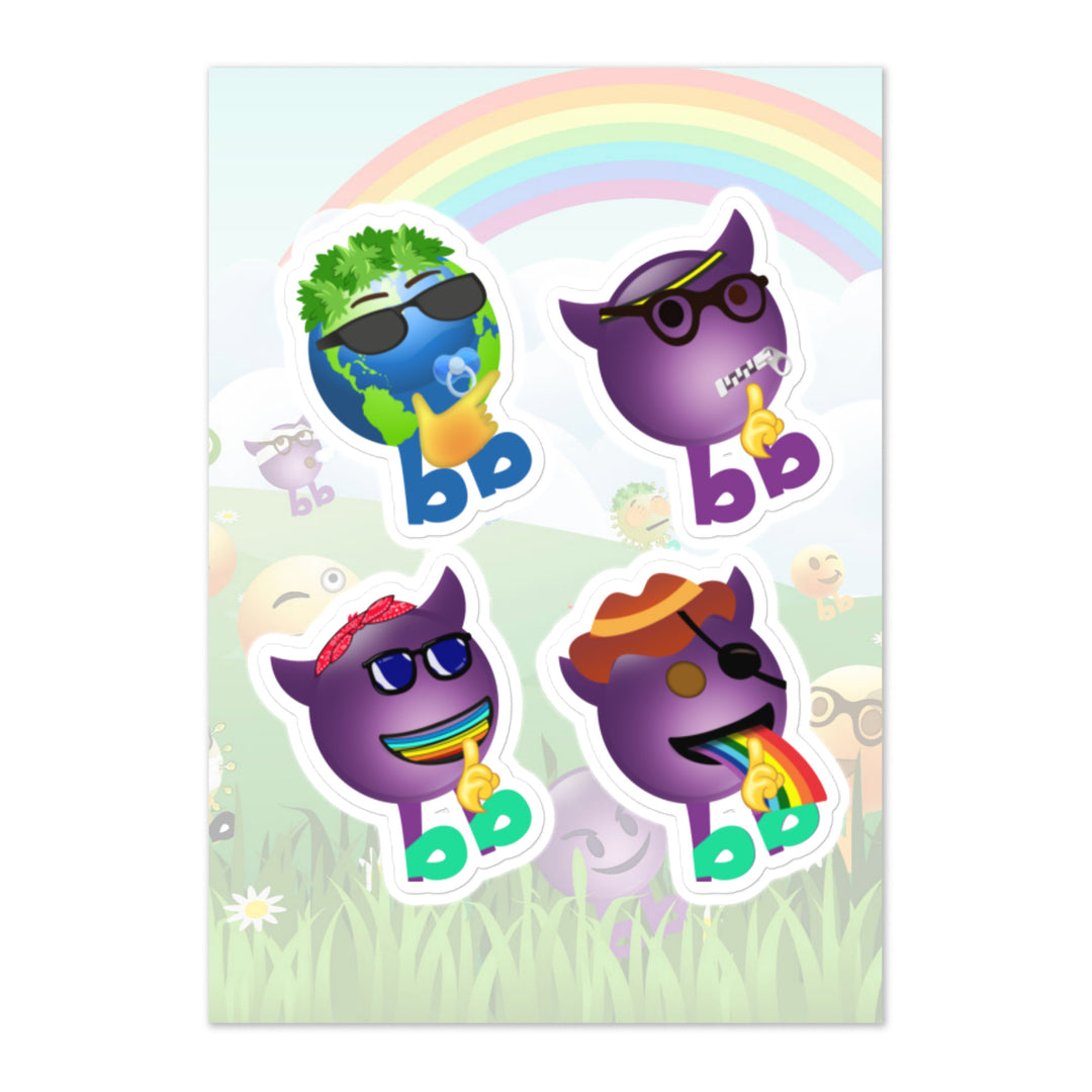 Megabb PaPa Stickers - Emojibb