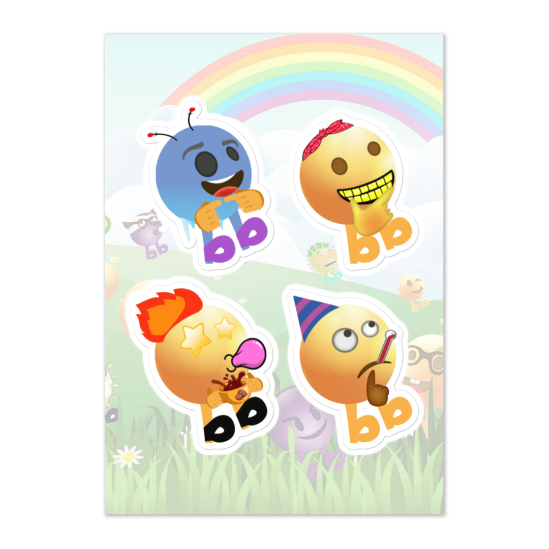 Megabb PaPa Stickers - Emojibb